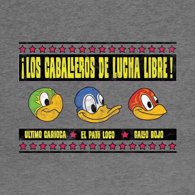 Los Caballeros De Lucha Libre by BigThunderDesigns